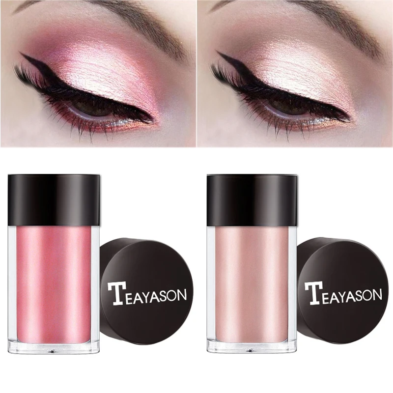 Цвет земли тени для век порошок черные мерцающие пигмент хайлайтер блеск Тени