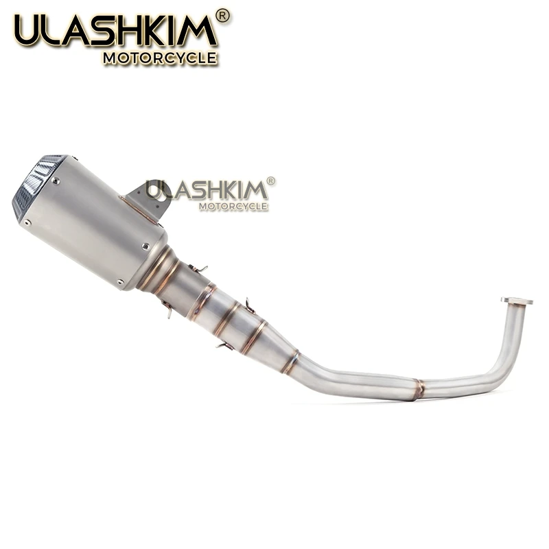 SH150 SH 125 150I мотоцикл выхлопной маскап полная система скольжения на среднюю ссылку трубы глушитель для Honda SH125 SH150i SH125i