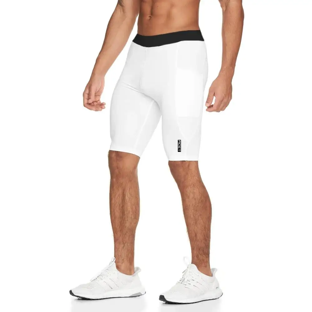 Мужские шорты для бодибилдинга облегающие тренировок тренажерные залы