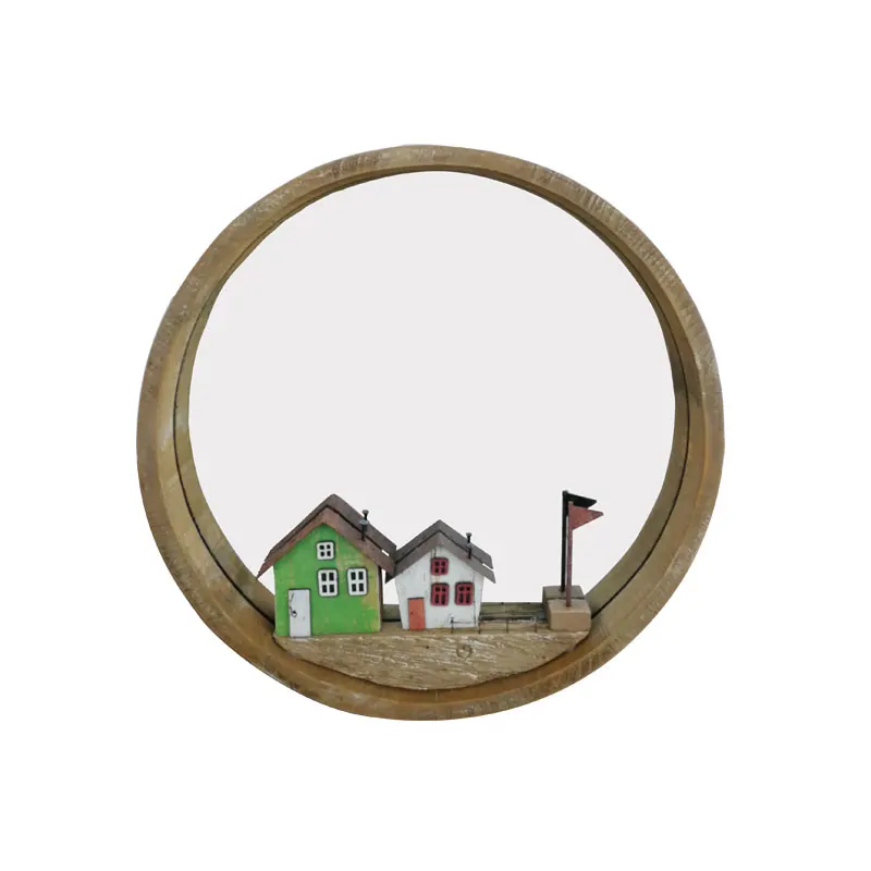 Античное имитационное зеркало ручной работы морской декоративно прикладного