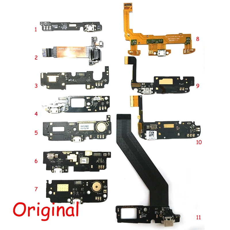 Оригинальный USB разъем для зарядки док станции с гибким кабелем Alcatel M823|Шлейфы