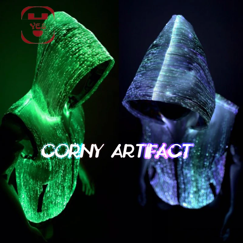 Жилет со светодиодной подсветкой YES CORNY жилет для бара ночного клуба вечеринки