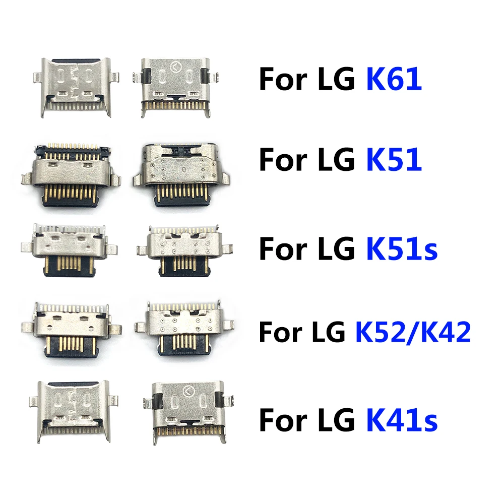 Новинка для LG K41S K51 K51S K52 K42 K61 K50 Micro USB разъем зарядки зарядный порт штепсельная