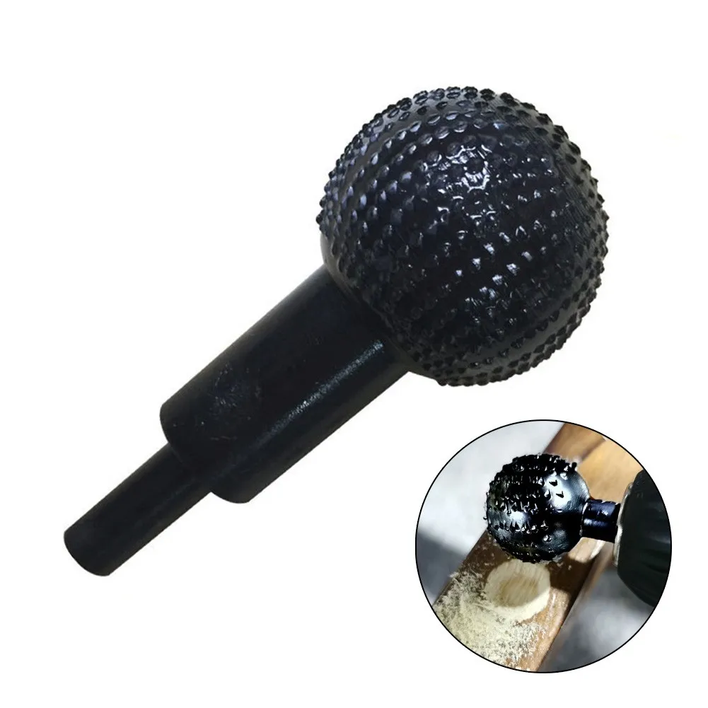 

Grinding Head Ball Chisel Rotary Burr File 10mm Shank 4cm Milling Head Woodwork Polishing Cutting Carve Tool For Electric Drill