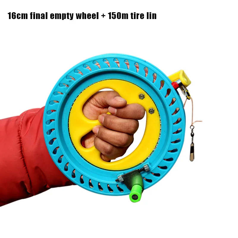 

Outdoor Kite Reel Winder Kite Line Winding Reel Grip Wheel Plastic Kite Line String Grip Reel Kit YH-17