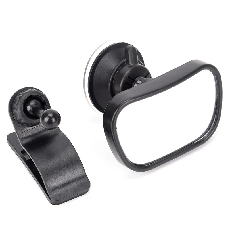 

Universal 360 Degree Car Interior Mirror Car Child Mirror For Child Seat Safety Auto Headrest Baby Acrylic Rearview Mirror 1set