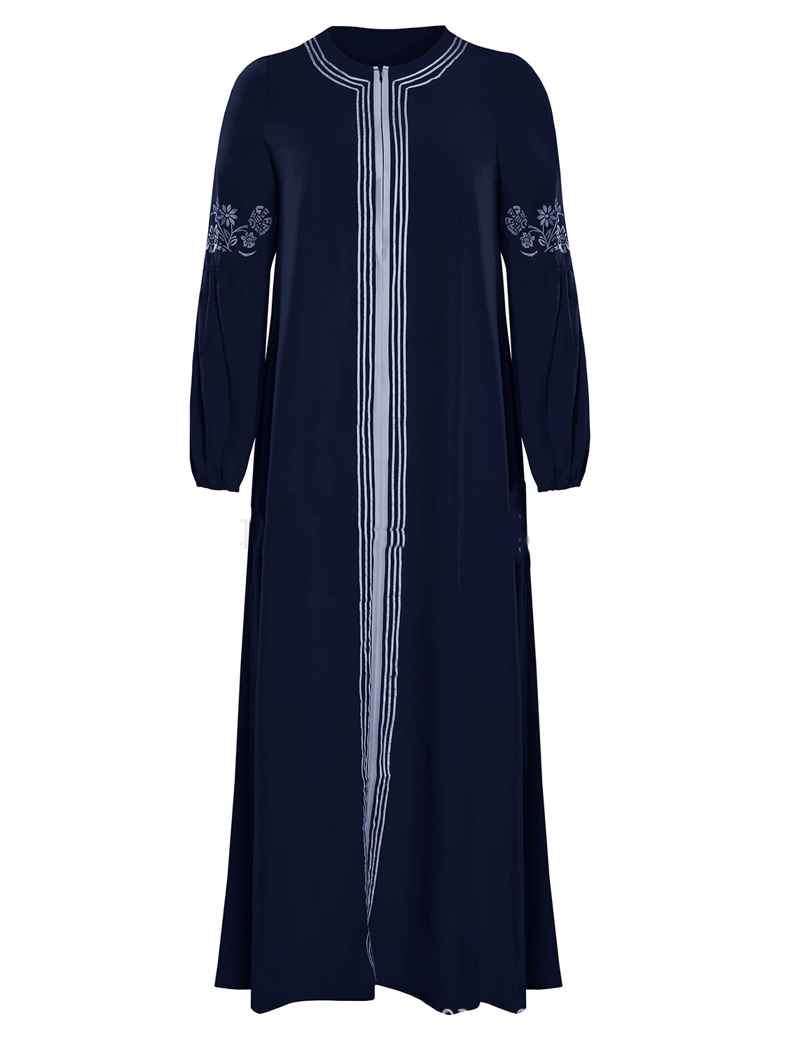 Арабское мусульманское платье Abaya женские длинные платья макси с принтом и