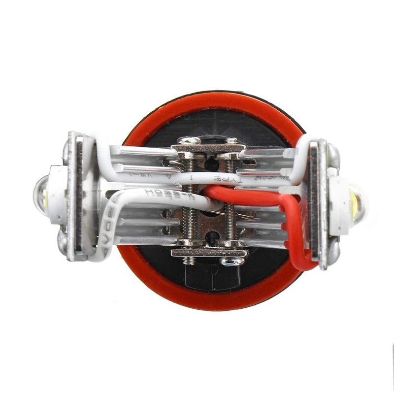 

2Pcs Car LED Angel Eye Light 6000K H8 Light Bulb for BMW E82 E87 E90 E91 E92 M3 E93 E60 E61 E63 E70 X5 E71 X6 E89 Z4