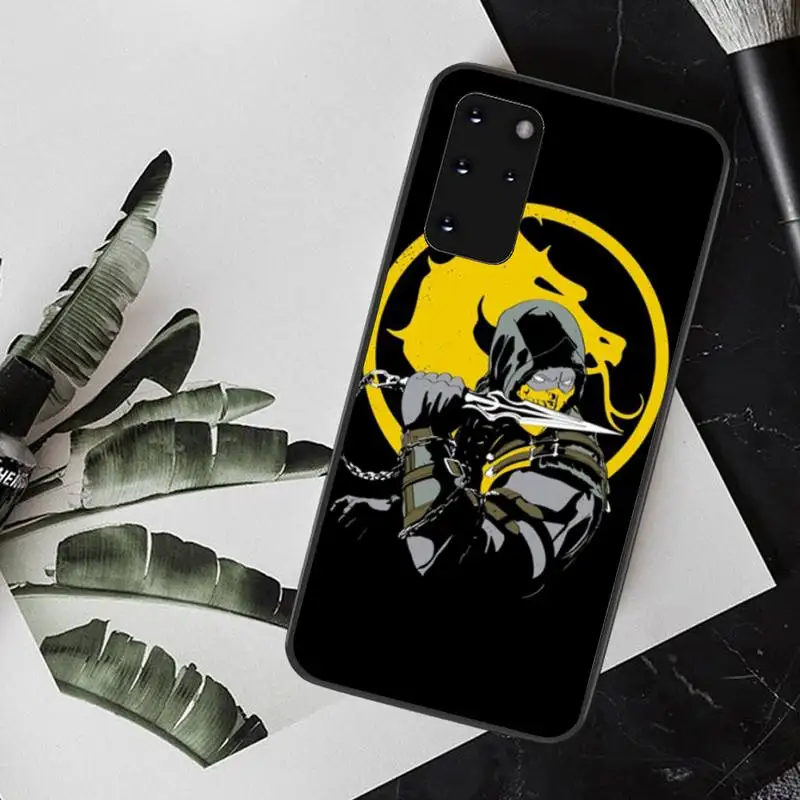 PENGHUWAN Mortal Kombat типа сделай сам украшения чехла для телефона Samsung S20 plus Ultra S6 S7 край S8