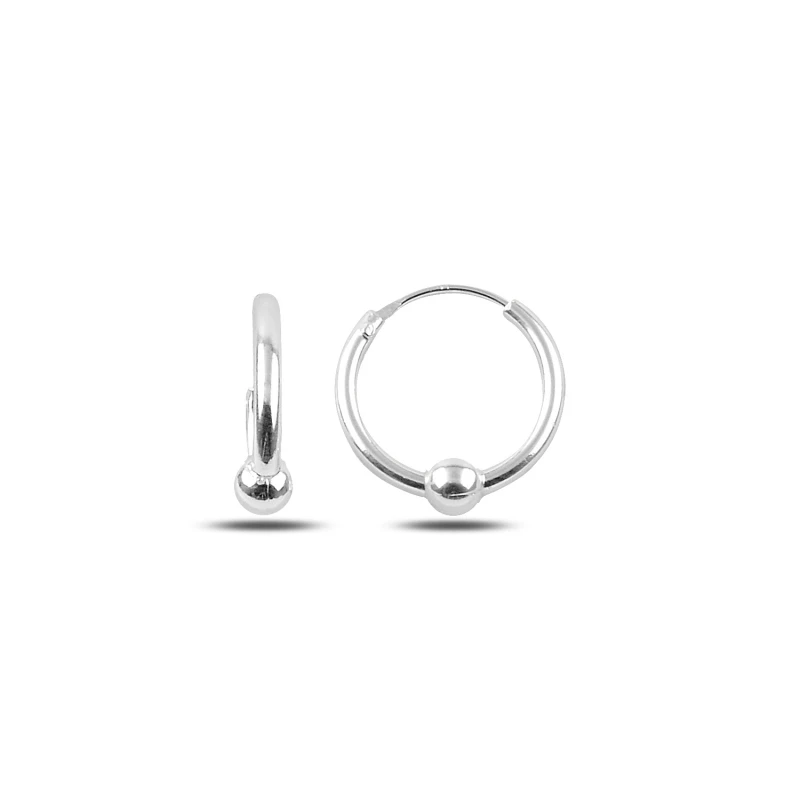 

Серебряные серьги-кольца Silverlina, 14 мм
