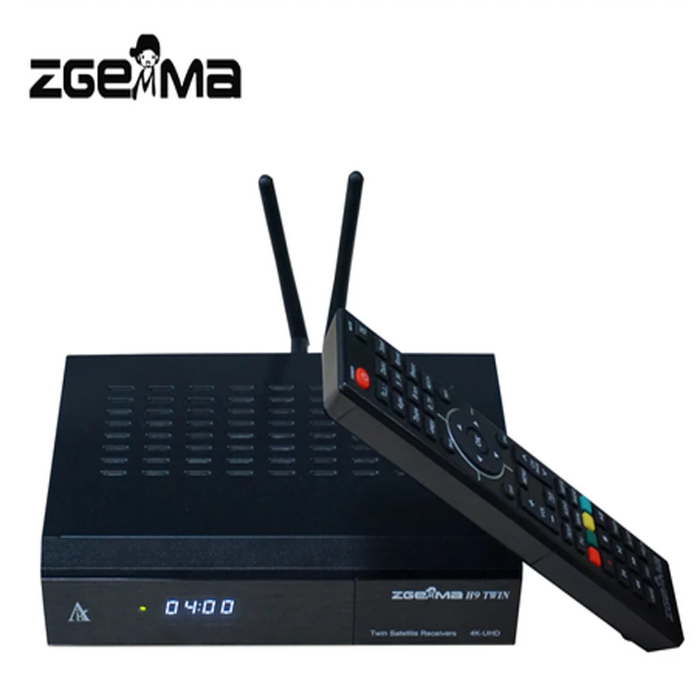 Новейшая версия Zgemma H9 Твин 2* CI+ Linux E2 система 2* DVB-S2X IP ТВ Твин спутниковый ТВ приемник+ IP ТВ Сталкер ZGEMMA H9 4K ТВ приставка