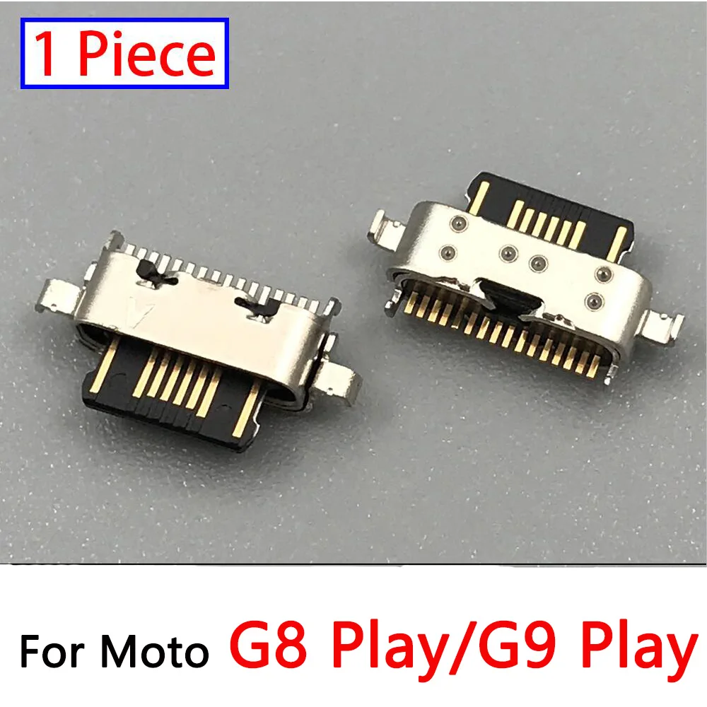 20 шт./лот для Moto G5 Type-C USB-разъем зарядки задний штекер G5S G6 G7 G8 G9 Plus Play Power USB-порт -