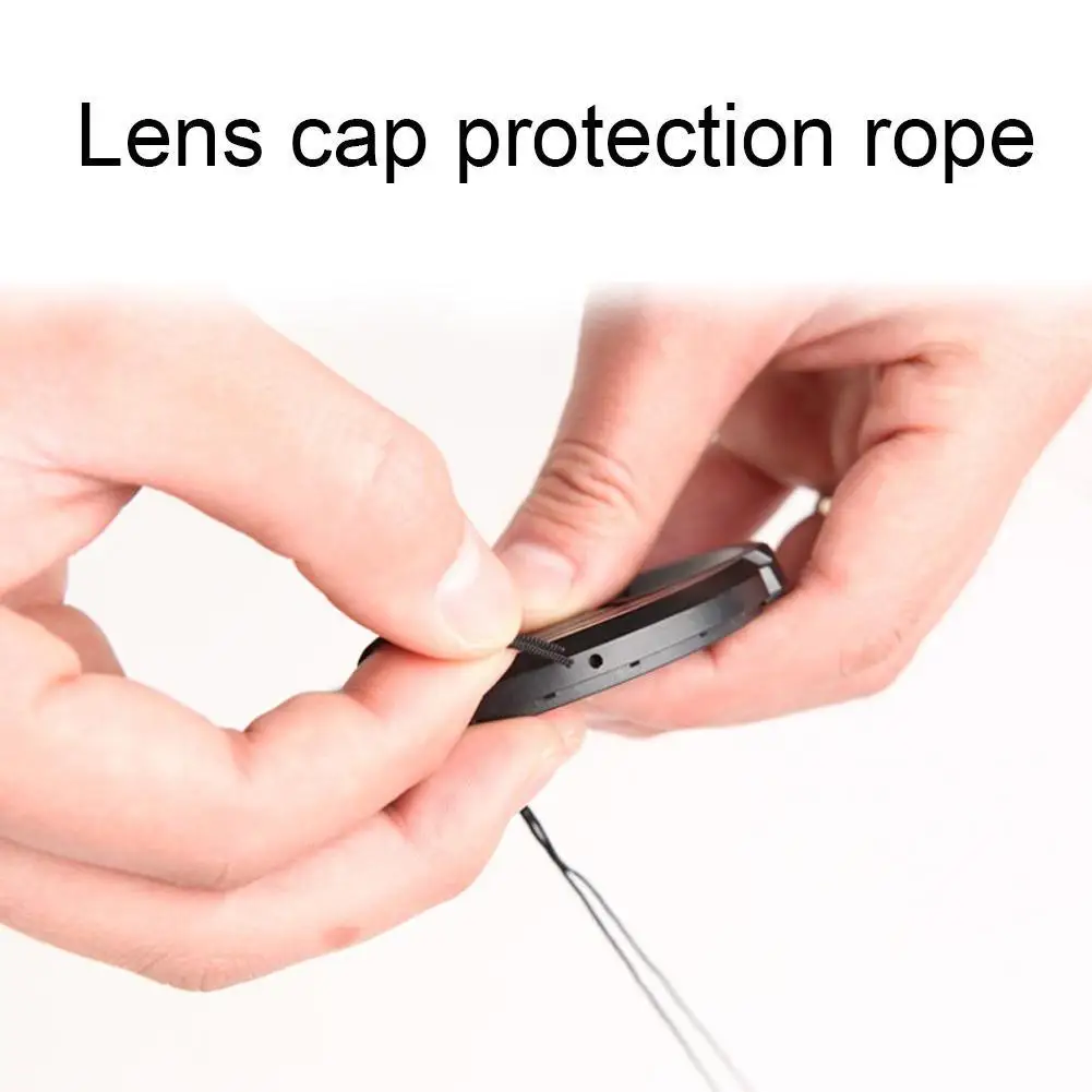 

1PC 72mm Camera Lens Cap Holder Cover Camera Len Cover Olypums Fuji Nikon Sony Lumix for Canon U7C0