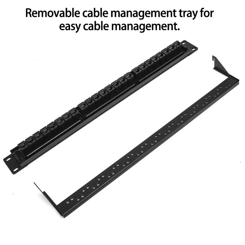 Коммутационная панель на 24 порта CAT6 соединитель RJ45 сетевой кабель адаптер Keystone