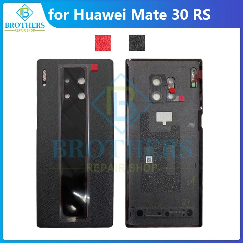 Корпус аккумулятора для Huawei Mate 30 RS, крышка аккумулятора с объективом камеры для Mate 30RS, Porsche, задняя крышка для телефона