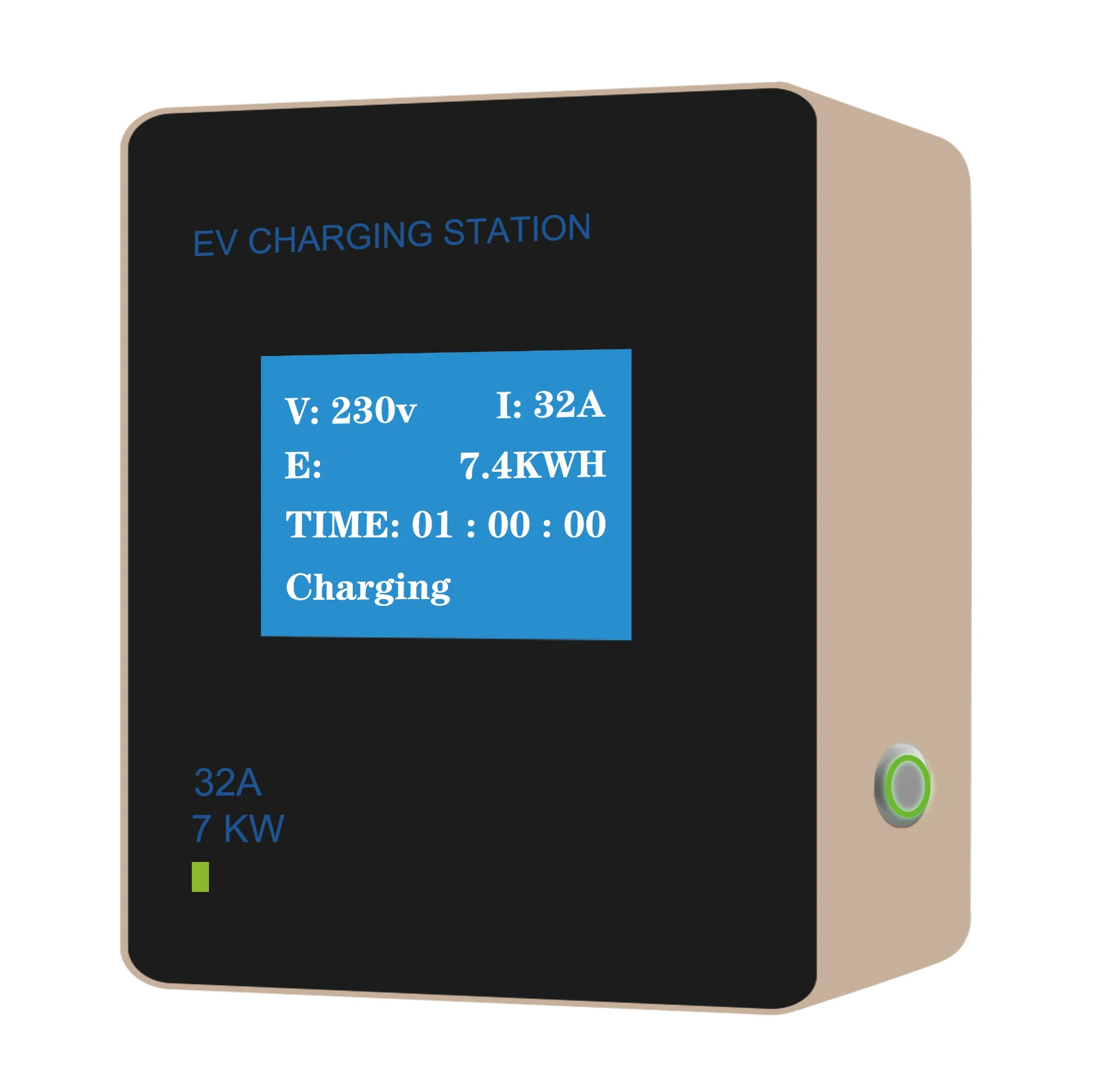 Зарядная Станция 7KW/22KW AC EV 32 Amp С штекером для зарядки с разъемом 62196 IEC | Автомобили