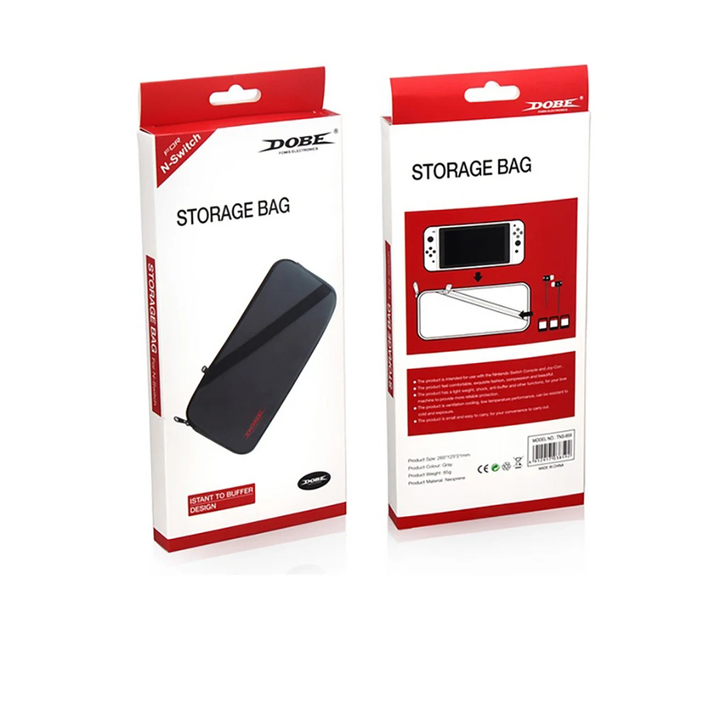Мягкий неопреновый защитный чехол DOBE для консоли Nintendo Switch и аксессуаров|Сумки| |