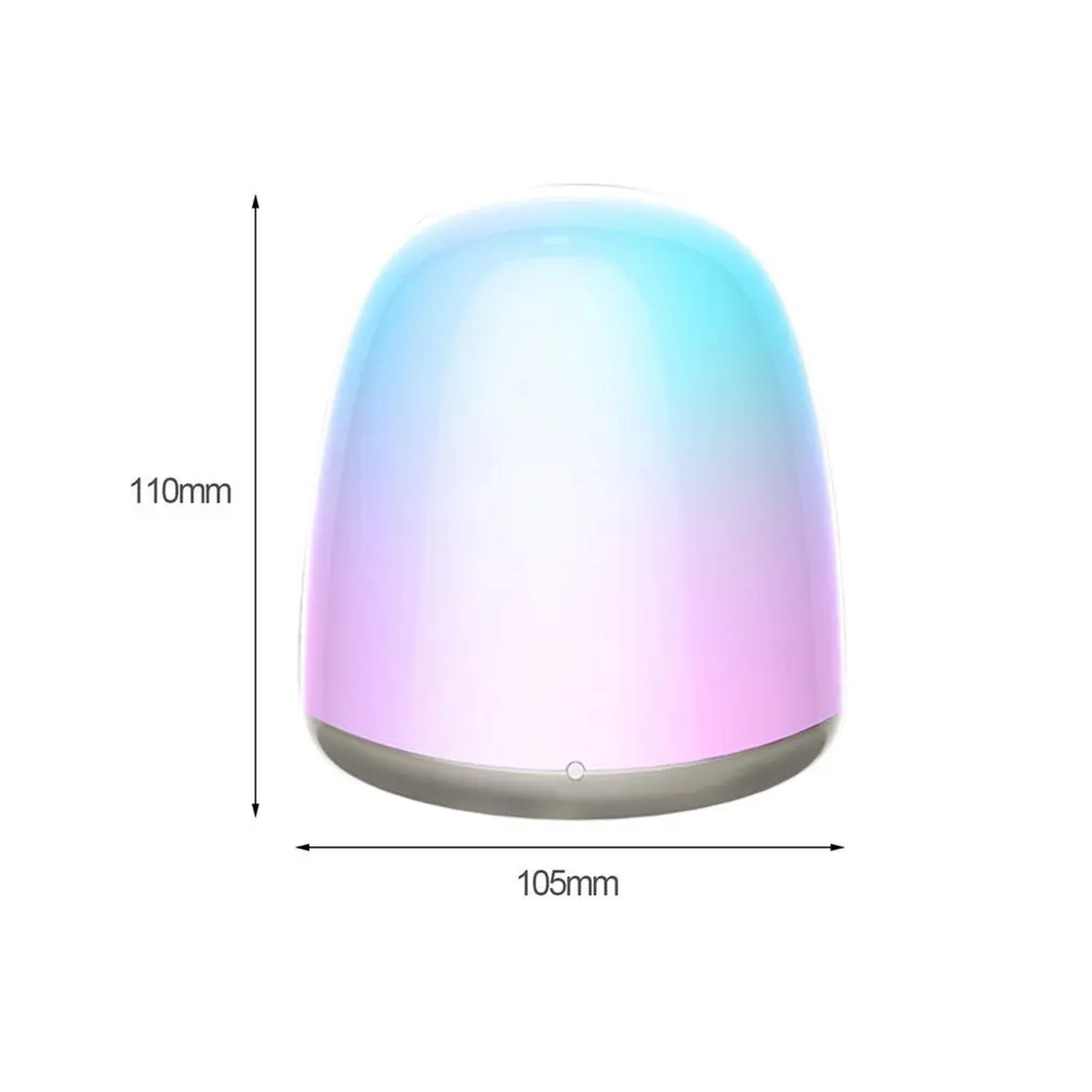 

Rechargeable LED Night Light Lamp Touch Control Color Changing Bedroom Small Night Light Table Lamp Kids Room Home Decor