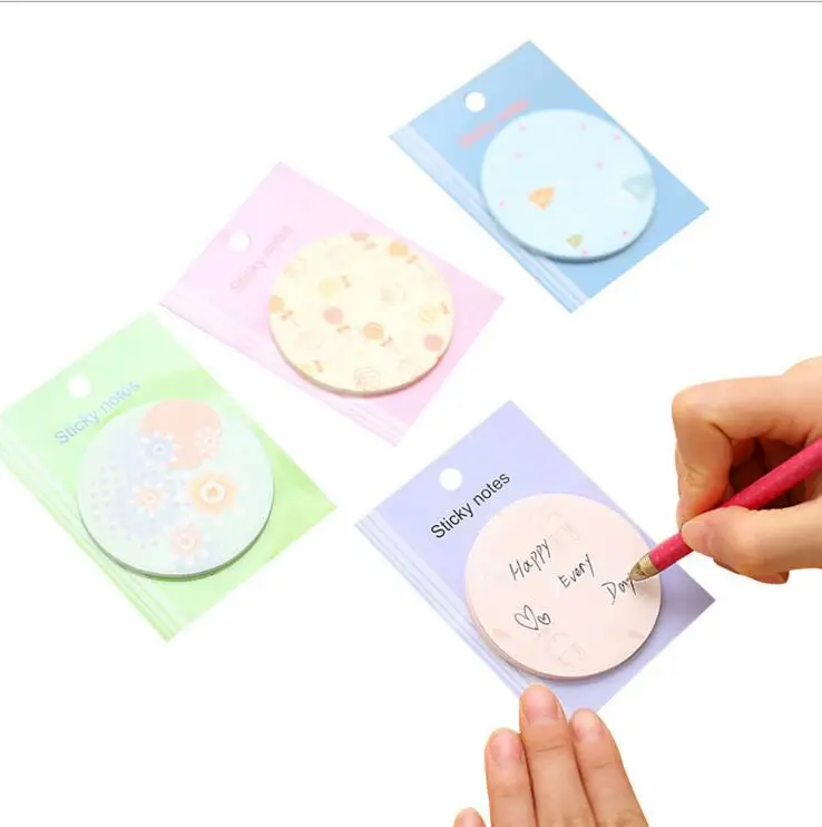 Милый Kawaii мультфильм блокнот липкая бумага цветной Post It Note для детей подарок школьные принадлежности новые канцелярские принадлежности