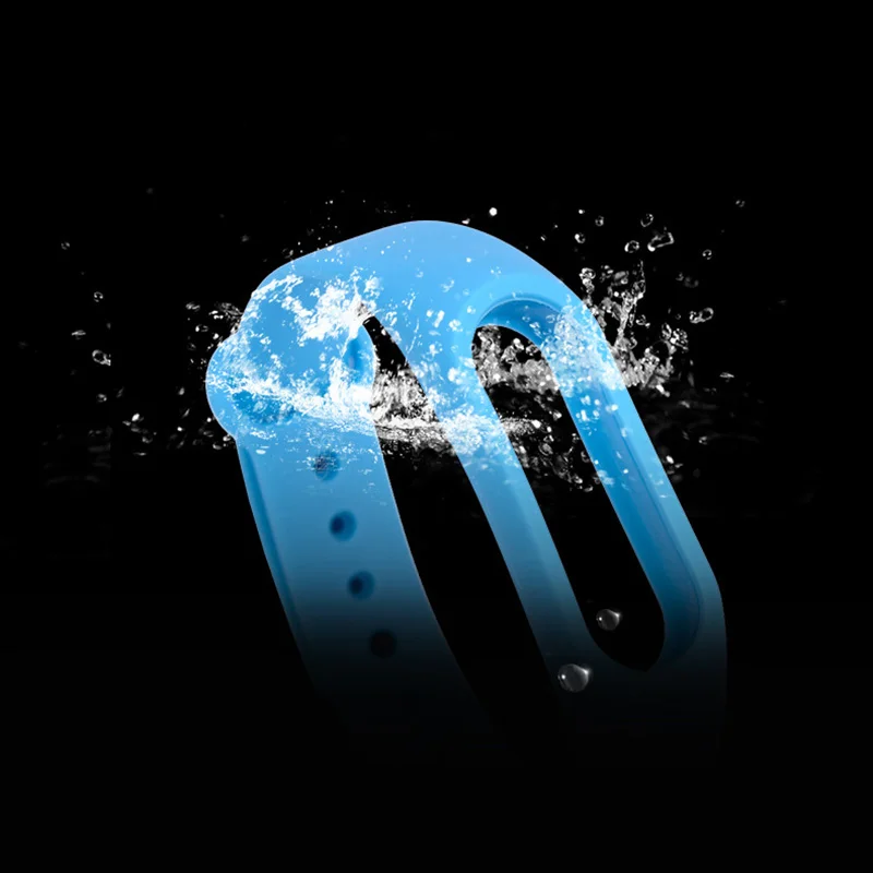 Ремешок силиконовый для Xiaomi Mi Band 5 4 3 6 сменный Браслет из ТПУ Для | Электроника