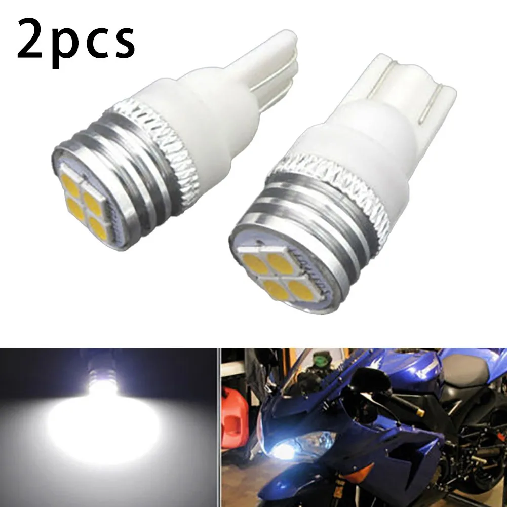 

2pcs LED Bulbs 4-SMD-3030 480 Lumens Parking Lights Replacement Xenon White