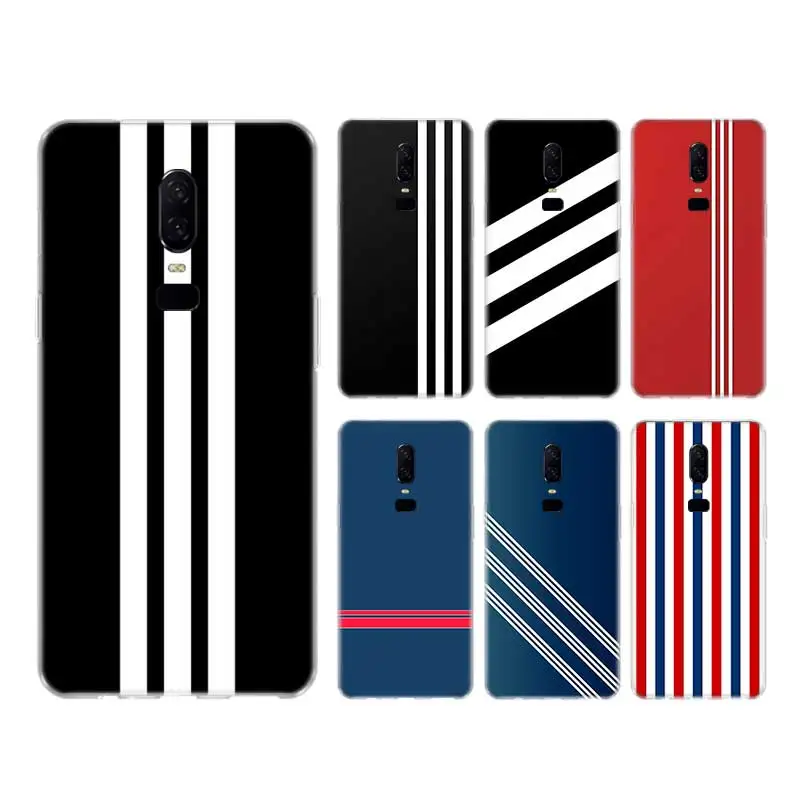 

Fashion Sports Brand Stripes Case For Xiaomi Poco X3 NFC M3 Shockproof Cover For Xiaomi Poco X3 Pro F1 New Coque Shell