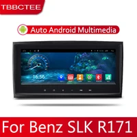 car android system 1080p ips lcd screen for mercedes benz slk class r171 20042010 car radio player gps navigation bt wifi aux