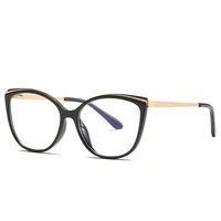2021 new tr90 fashion vintage anti blue cat eye glasses frame women brand optical clear lens eyeglasses female oculos feminino