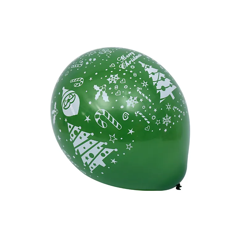 10 шт. 10-дюймовая шпилька для воздушных шаров из латекса красного и зеленого цвета