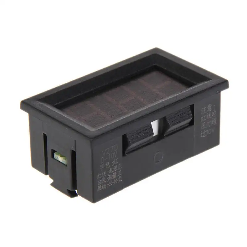 Мини DC 0 10V RGB светодиодный Панель цифровой Дисплей Напряжение