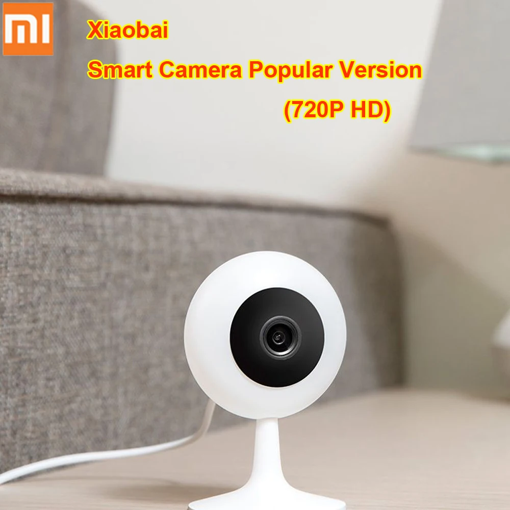 100% Xiaomi Mijia xiaobay умная камера популярная версия 720P HD беспроводная Wifi инфракрасная