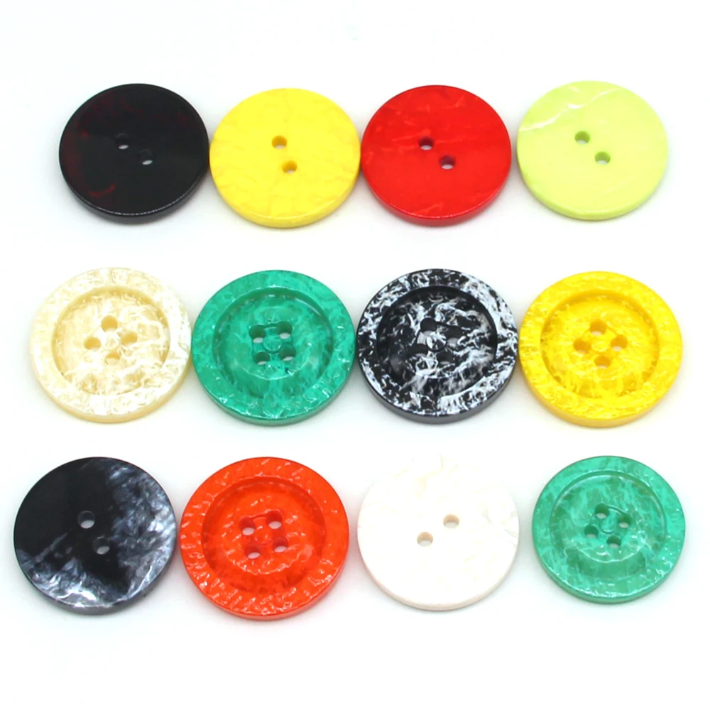 10 шт./лот Высококачественная пуговица большого размера из смолы для женского