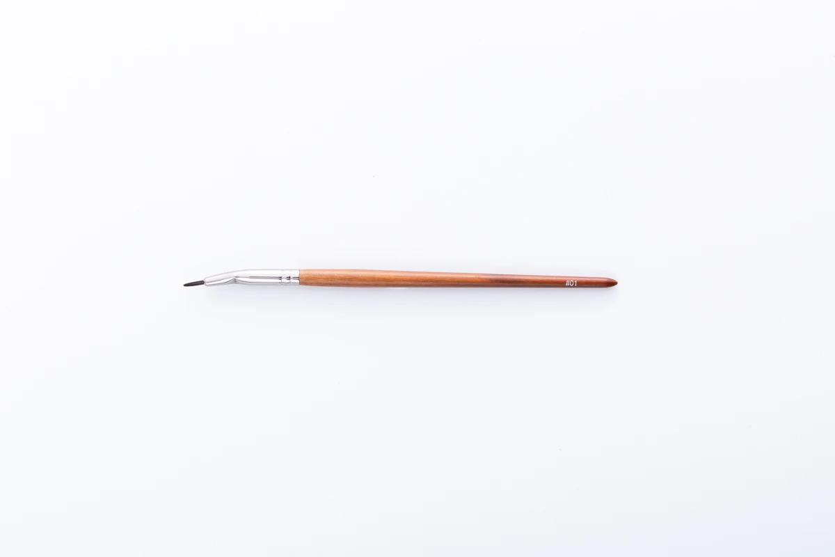 1 eyeliner brush BBL Pro Высококачественная Кисть для макияжа Кабуки, кисть для нанесения рассыпчатой/компактная пудра, мягкая и пушистая Кисть для макияжа лица для растушевки румян - Handle Color: 1 eyeliner brush