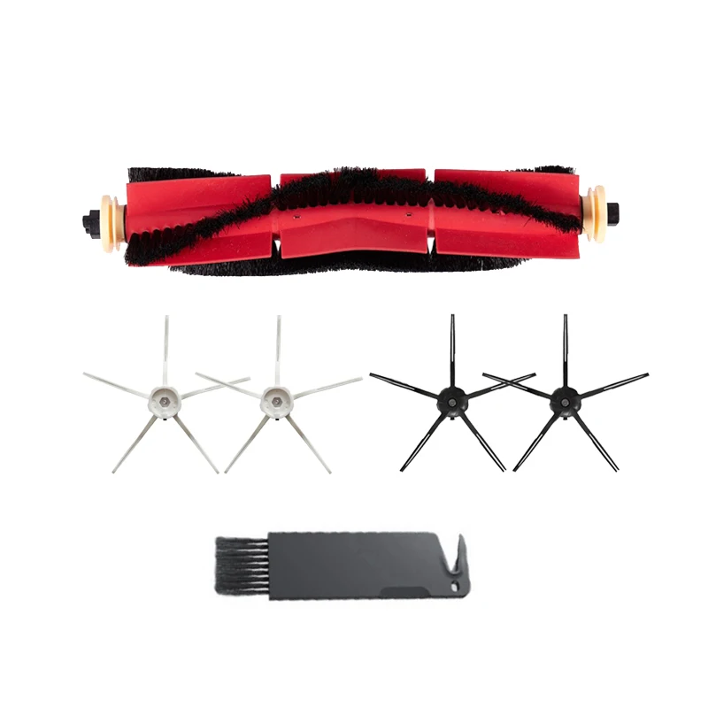 

6Pcs er Accessories Main Brush Side Brush Cleaning Brush Suitable for Millet er S50 S55