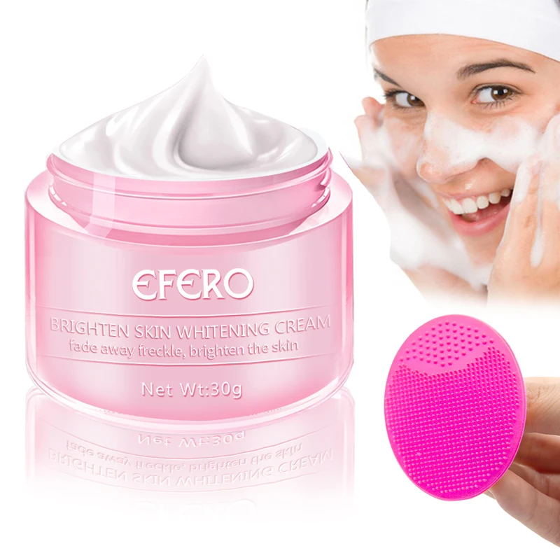 

Face Cream Freckle Remove Hyaluronic Acid Serum Whitening Snail Cream Moisturizer Deep Cleansing Face Brushes Massager Skin Care