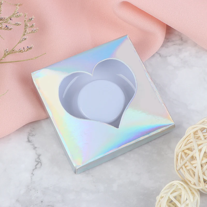 1/10 шт. упаковочная коробка для ресниц пупосылка разноцветная бумажная белый