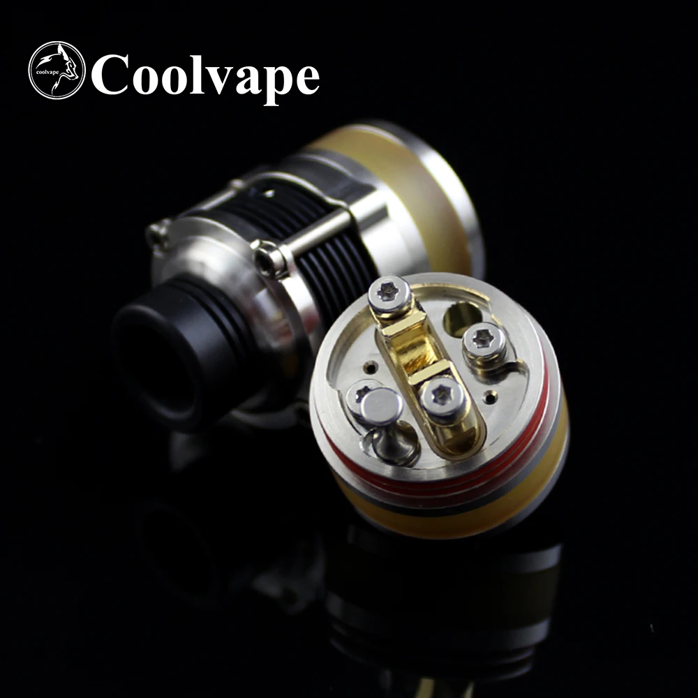 Атомайзер SXK PyroGeyser RDTA 22 мм обслуживаемый капельный резервуар 316ss с одной/двойной