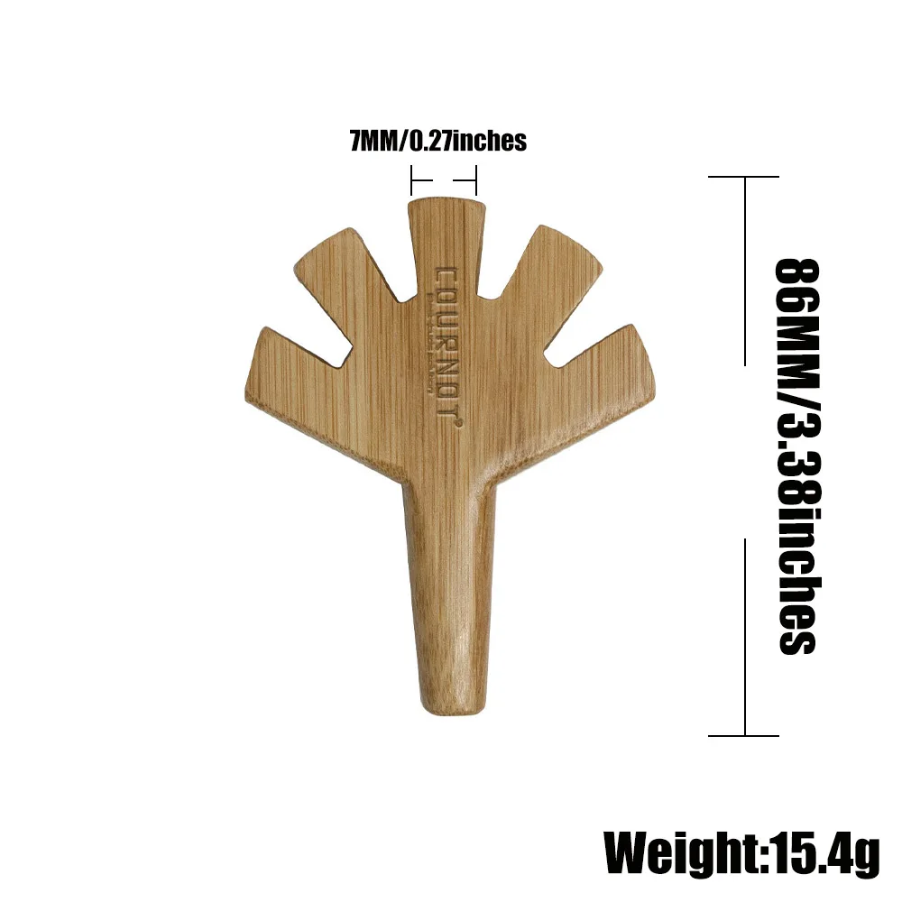 COURNOT деревянный уровень трубы пять бамбуковых курительных держателей для