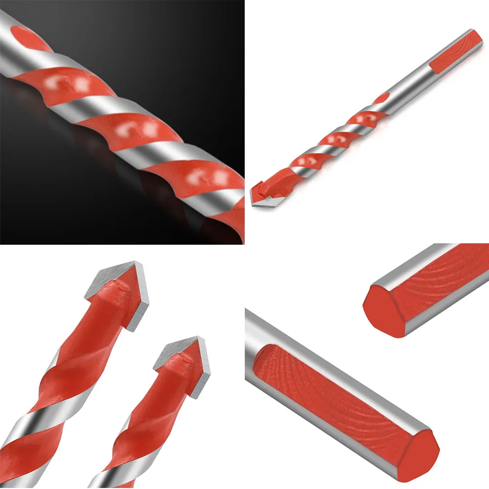 

Tile Drill Bits Plastic Wood Pack 4pcs 6~12MM Alloy For Ceramic Concrete