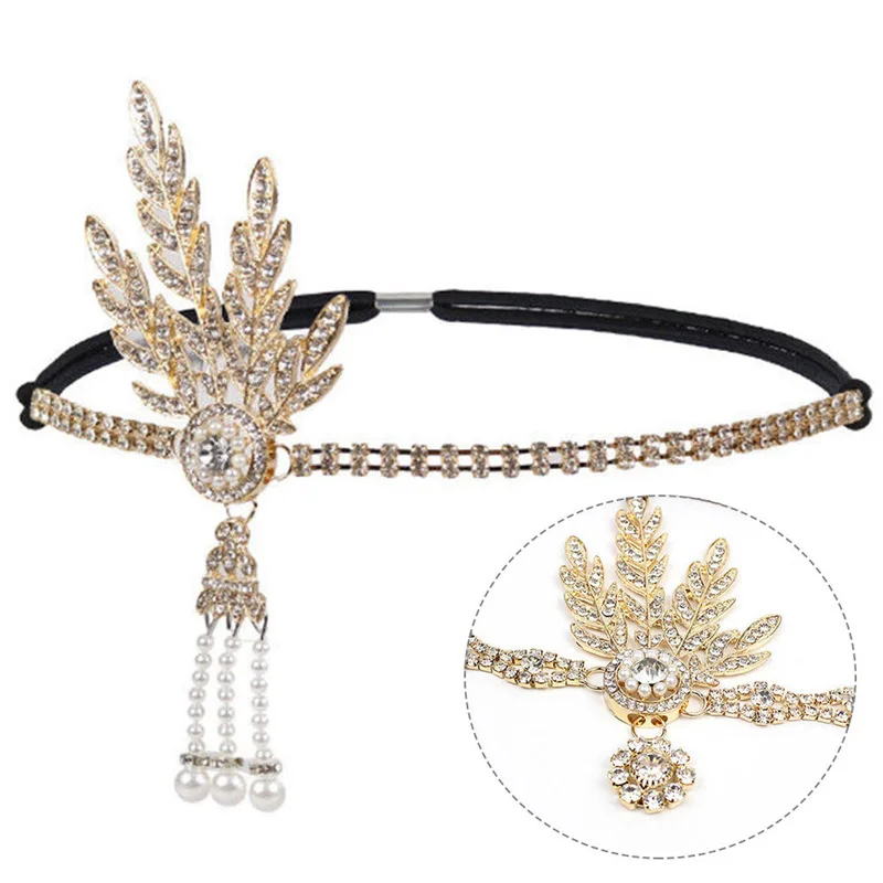 

2021 New Pearl Party Bridal Headband For Lady