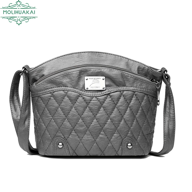

Diamond Check Pattern Design Lady Shoulder Bag Retro Elegant Lady Bag Messenger Bag New High Quality PU Leather Shoulder Bag2021