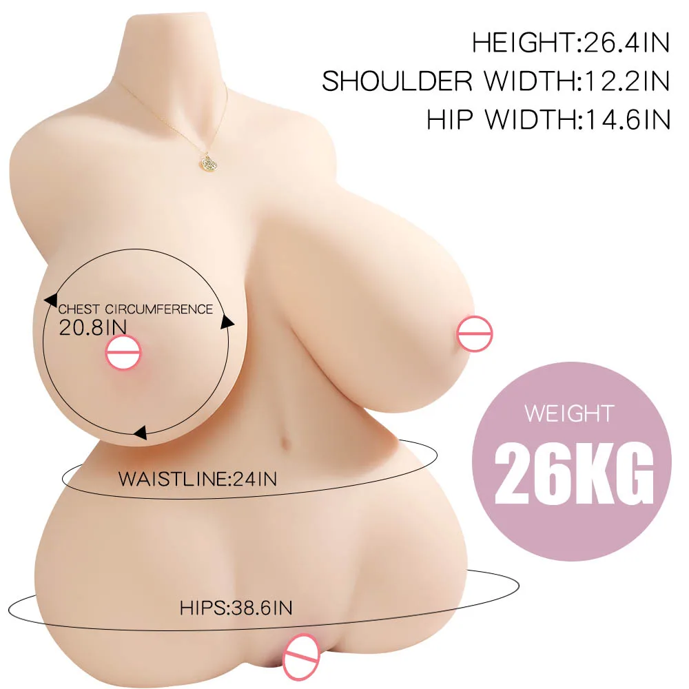 Супербольшая силиконовая кукла для любви с зауженной талией Реалистичная Вагина