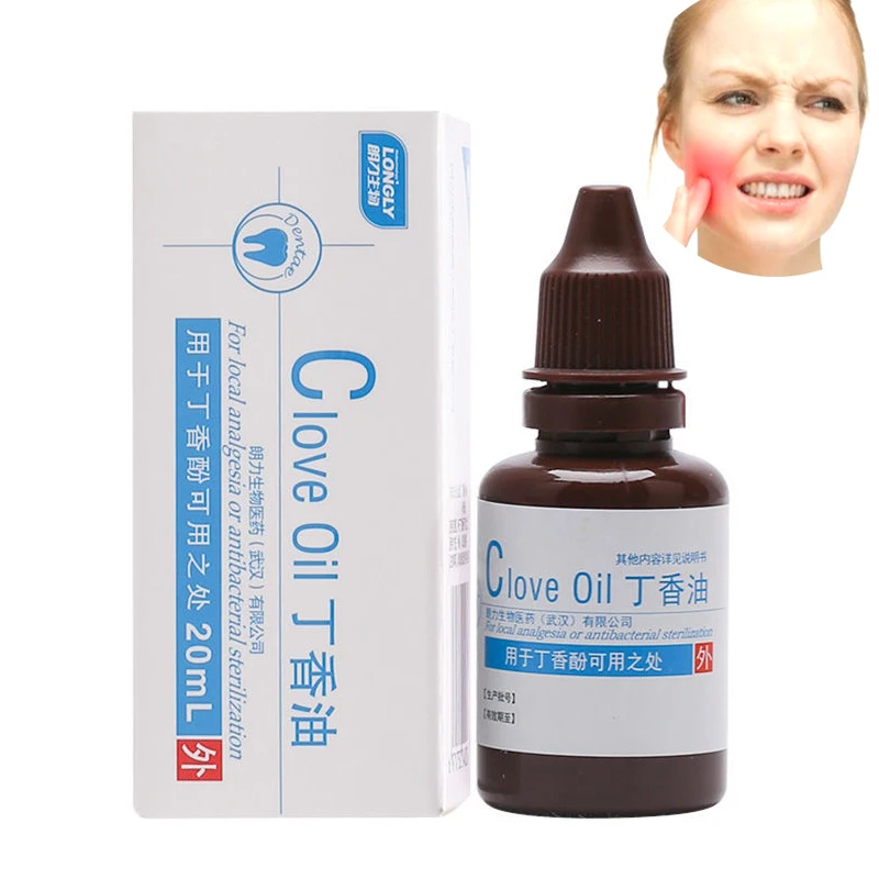 For Toothache Easing Tooth Pain Cavities Pain Oral Tooth Dental Care Essential Clove Oil For Toothache