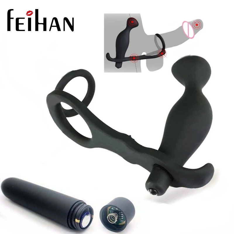 Горячие анальные пробки мягкий силиконовый вибратор вибрация секс игрушки для