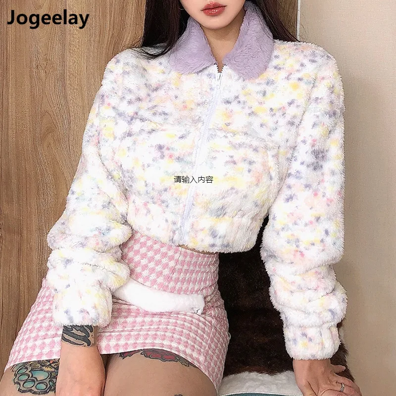 

2021 Women's Faux Fur Fleece Coat Fall and Winter Fashion Shearling Fuzzy Thick Cardigan Jacket
