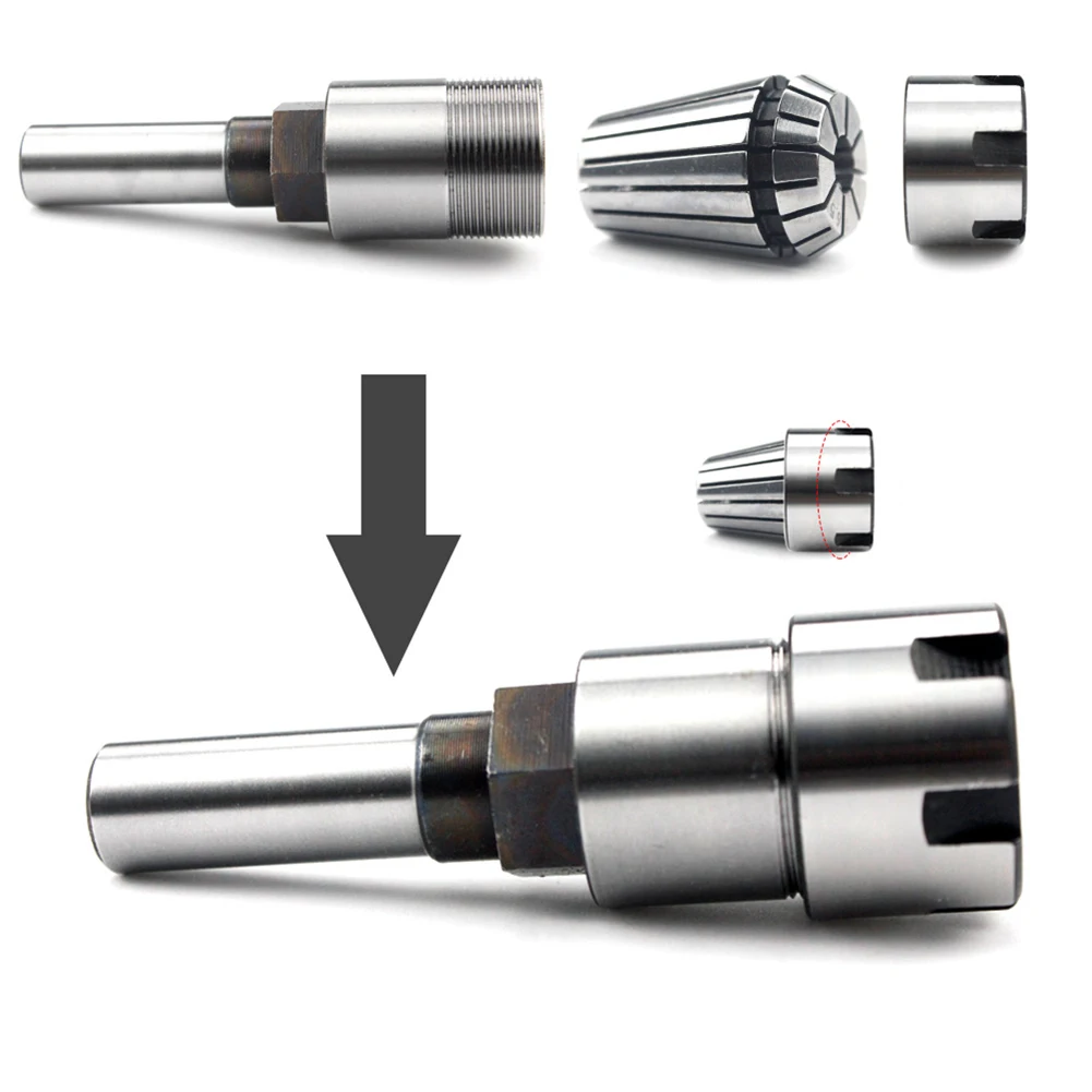 

1/2 Inch Extension Rod Shank Router Collet Extension Rod Chucks Adapter Cricut Wood Milling Cutter Woodworking Tools