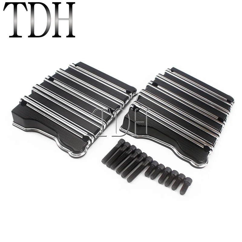 Для Harley Twin Cam Softail Dyna Fat Boy Bob Glide Rocker Box Крышка верхняя защита ЧПУ алюминий 10 Калибр 1999