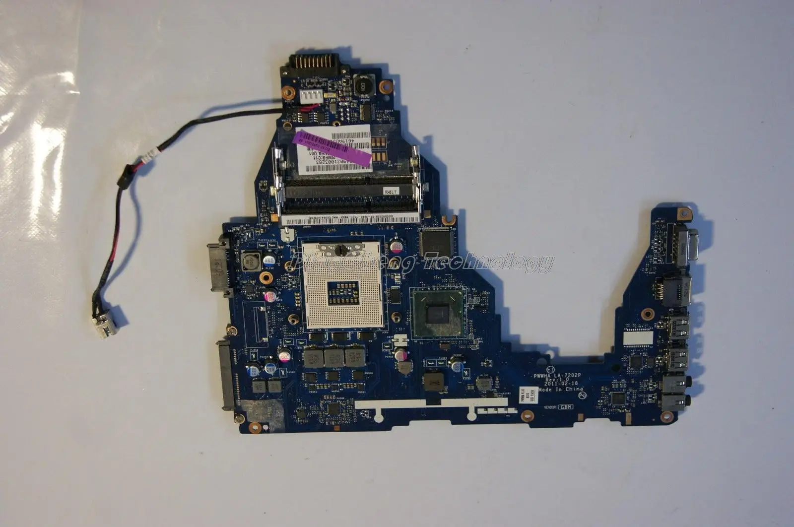 

Laptop Motherboard For Toshiba Satellite C660 C665 PWWHA LA-7202P K000124370 HM65 DDR3 Mainboard