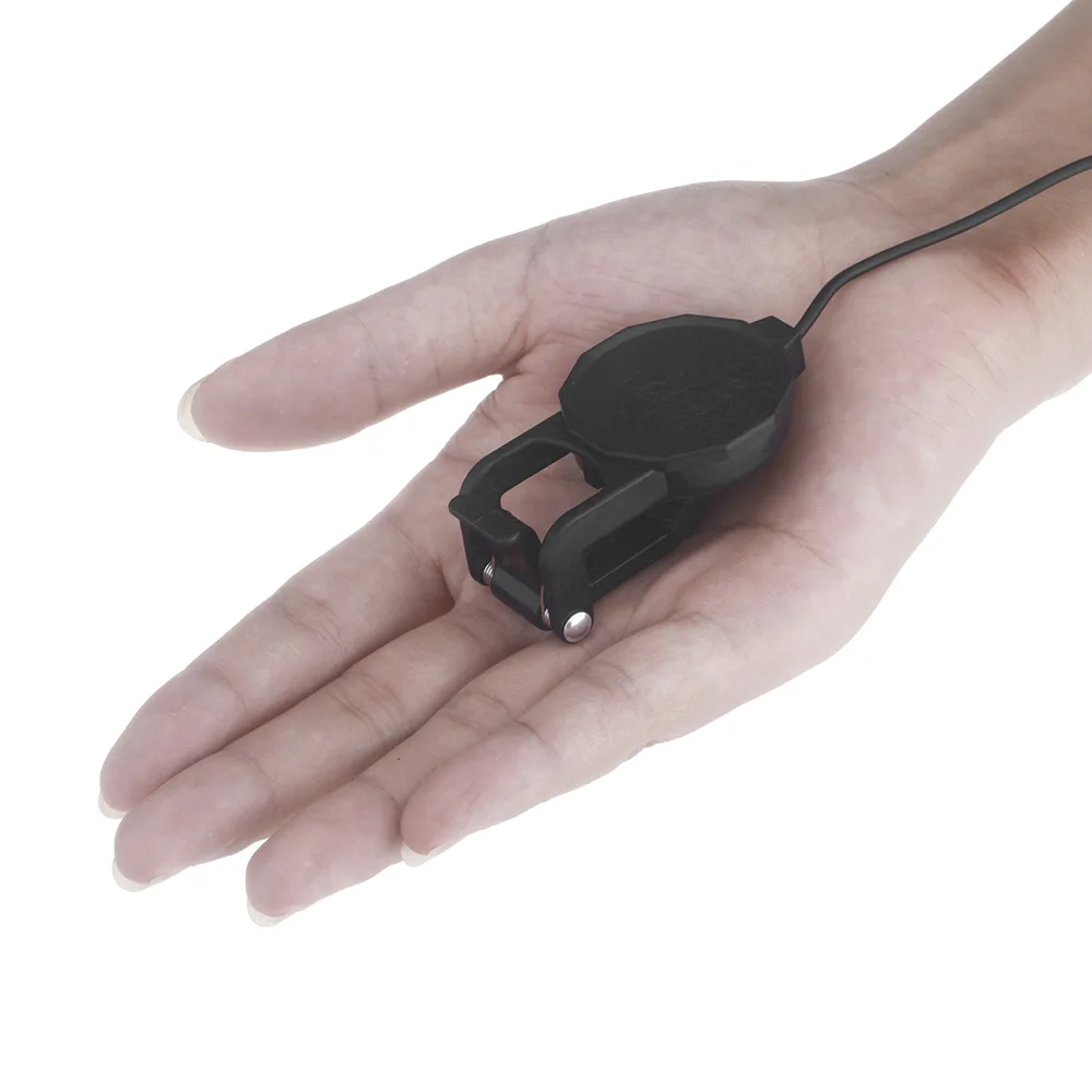 Вертикальный захват Cherub для гитары с разъемом 1/4 дюйма и кабелем 2 5 м компактный