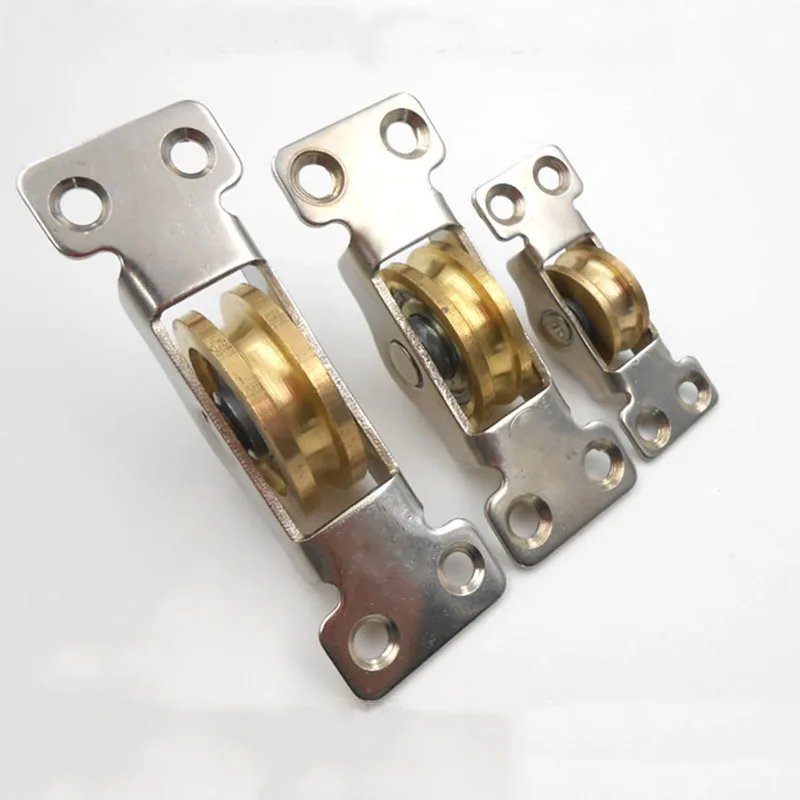 M Style скользящая дверь из алюминиевого сплава пластиковый стальной оконный шкив